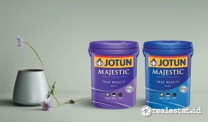 Ilustrasi daftar harga cat tembok Jotun 25 Kg atau 1 pail untuk eksterior dan interior. (Sumber: Jotun.com)