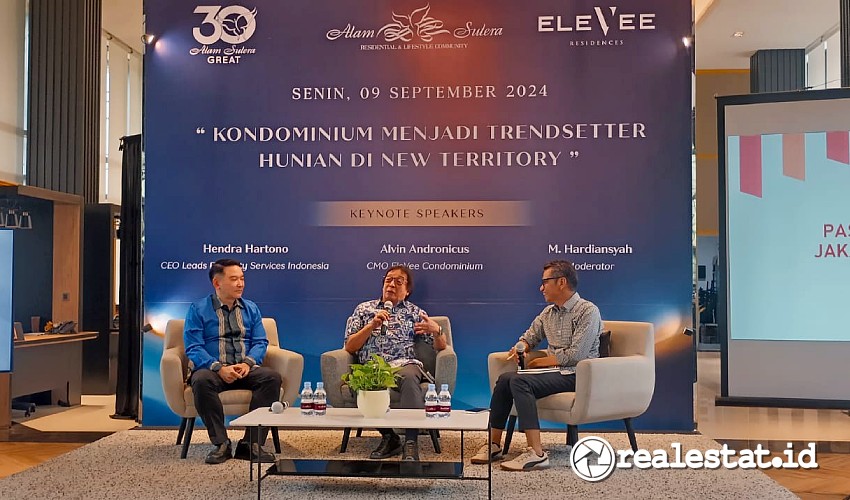 Elevee Media Talk yang digelar di Alam Sutera, Senin, 9 September 2024. (Foto: Realestat.id) 