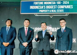 FORTUNE Indonesia 100 Gala BSDE Bumi Serpong Damai Realestat.id dok