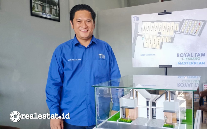 Founder CEO TAM Property Group Ulung Armanda Sitepu Royal TAM Cikarang Realestat.id dok