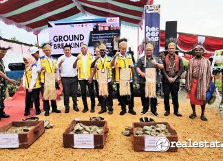 Groundbreaking Rusun ASN TNI AL DOB Papua Barat Daya Kementerian PUPR Realestat.id dok