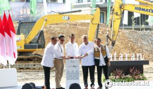 Diresmikan Joko Widodo, Plataran menghelat groundbreaking Teras Hutan Ibu Kota Nusantara  (Foto: Dok. Humas Otorita IKN)