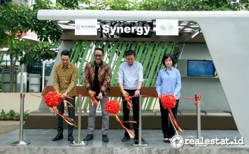 Halte Synergy Alam Sutera Bioniqa Teknologi Tenaga Alga Fotobioreaktor Realestat.id dok