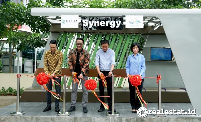 Peresmian Halte Synergy di kawasan Alam Sutera, Rabu, 11 September 2024. (Foto: Istimewa)