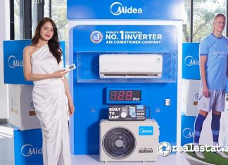 Midea AC Inverter 1/2 PK Realestat.id dok