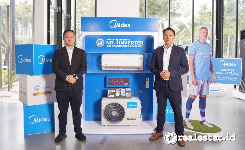 Peluncuran Midea AC Split Inverter 1/2 PK Realestat.id dok