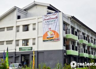 Rumah Susun Rusun Mahasiswa Universitas Muhammadiyah Sorong UMS Papua Barat Daya Kementerian PUPR Realestat.id dok