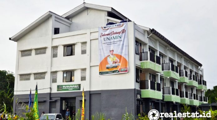 Rumah Susun Rusun Mahasiswa Universitas Muhammadiyah Sorong UMS Papua Barat Daya Kementerian PUPR Realestat.id dok