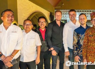 Sandiaga Uno Menparekraf Magnum Estate Konferensi G&G Asia Afrika Realestat.id dok