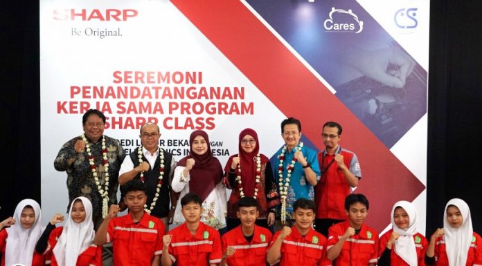 Sharp Class SMK Boedi Luhur Bekasi Realestat.id dok