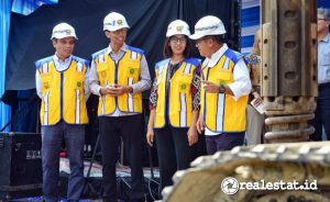 Groundbreaking Learning Center dan Dormitory BTN di Bandung, Kamis, 17 Oktober 2024. (Foto: Dok. Bank BTN) 