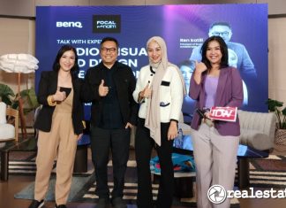 BenQ Focal Powered by Naim Talkshow Audio Visual and Design Integration IDD PIK2 Realestat.id dok