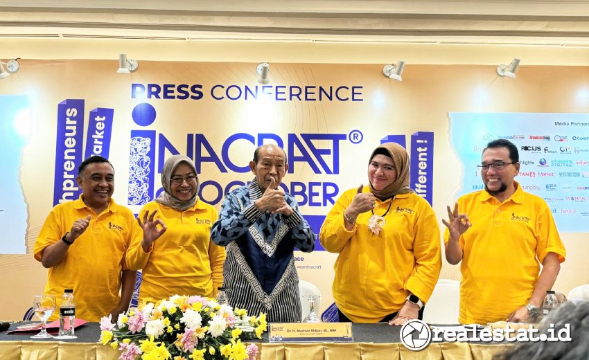 Press Conference Inacraft on October di JCC, 1 Oktober 2024. (Foto: Istimewa) 