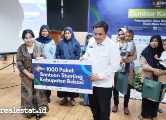 Jababeka Program Getas Gerakan Sehat Atasi Stunting Kabupaten Bekasi Realestat.id dok