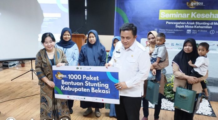 Jababeka Program Getas Gerakan Sehat Atasi Stunting Kabupaten Bekasi Realestat.id dok