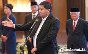 Maruarar Sirait Menteri PKP Perumahan Kawasan Permukiman Realestat.id dok