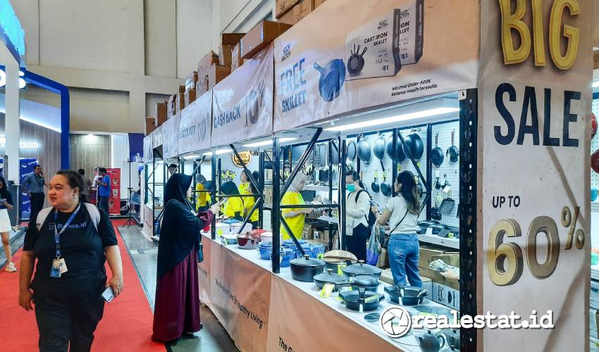 Pameran Homedec 2024 menjadi destinasi utama bagi para homeowners untuk menemukan produk rumah tangga-RealEstat.id-Adhitya Putra