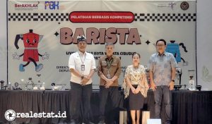 Pelatihan Barista yang digelar Kemenparekraf di Living World Kota Wisata Cibubur (Foto: Istimewa)