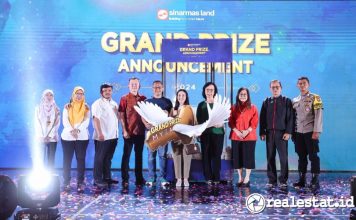 Pengumuman Grand Prize dalam Program Sinar Mas Land Infinite Living Periode I Realestat.id dok