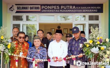 Peresmian Rusun Mahasiswa Unimus Semarang Kementerian PUPR Realestat.id dok