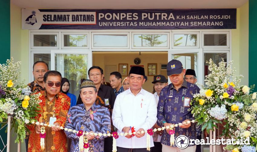 Peresmian Rusun Mahasiswa Unimus Semarang, Jumat, 4 Oktober 2024. (Foto: Dok. Kementerian PUPR)