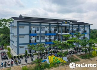 Rusun Mahasiswa Universitas Muhammadiyah Riau UMRI Kementerian PUPR realestat.id dok