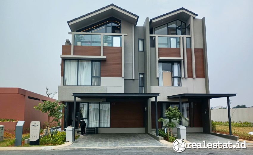 Show unit Rumah Klaster Briza Summarecon Tangerang Realestat.id dok