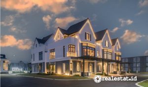 Summarecon Serpong menghadirkan rumah mewah dengan desain classic American, klaster Louise di District Melody, Gading Serpong, Tangerang. (Sumber: Summarecon Serpong)