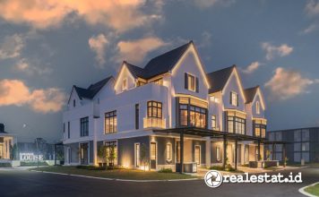 Summarecon Serpong menghadirkan rumah mewah dengan desain american modern classic terbaru klaster Louise di District Melody-RealEstat.id