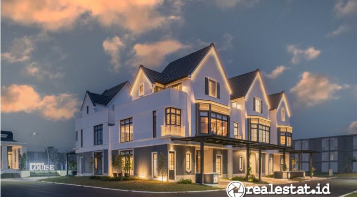 Summarecon Serpong menghadirkan rumah mewah dengan desain american modern classic terbaru klaster Louise di District Melody-RealEstat.id