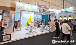 Booth Dulux Proefessional Pameran Konstruksi Indonesia 2024. (Foto: Istimewa)