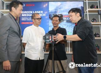 Bosch Perkuat Lineup Perangkat Teknologi Line Levelling Laser Garis Hijau-RealEstat.id