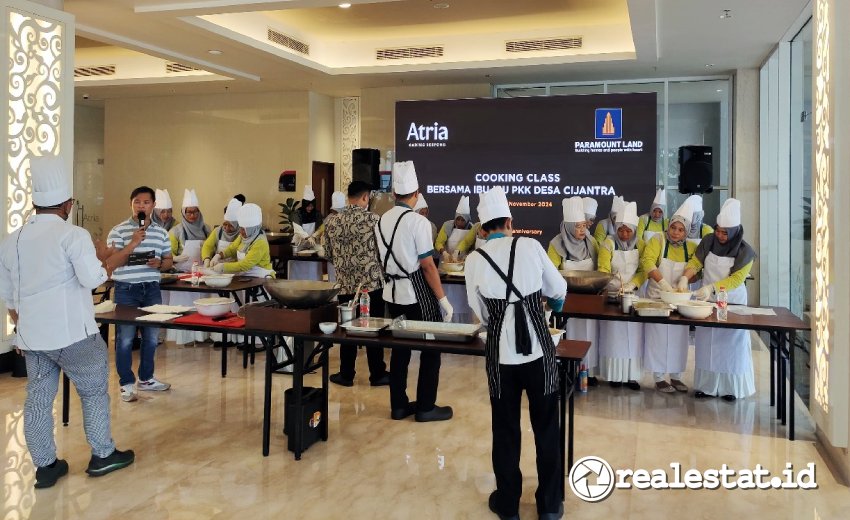 Cooking Class Paramount Land Atria Hotel Realestat.id dok