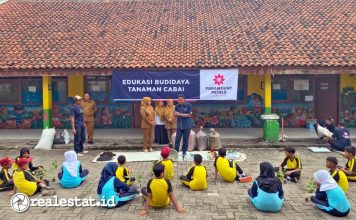 Edukasi Budidaya Tanaman cabai Paramount Petals Program GERCEP Tangerang realestat.i ddok