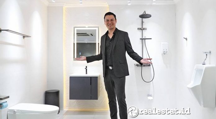 Christian Sugiono menggandeng GB Sanitaryware untuk project glamping di Bali. (Sumber: Germany Brilliant)