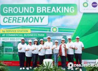 Groundbreaking Ceremony SPBU bp BSD City Realestat.id dok