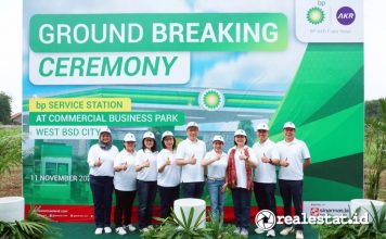 Groundbreaking Ceremony SPBU bp BSD City Realestat.id dok