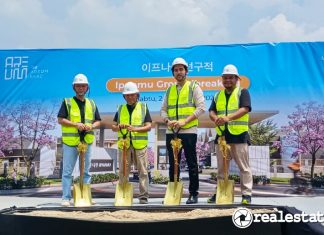 Groundbreaking Klaster Ipnamu Areum Parc Bogor MasGroup Realestat.id dok