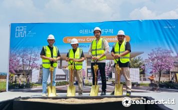 Groundbreaking Klaster Ipnamu Areum Parc Bogor MasGroup Realestat.id dok