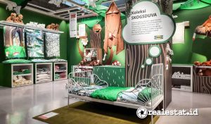 IKEA menghadirkan koleksi Skogsduva untuk menghidupkan imajinasi anak tentang hutan dan satwa liar di kamar tidur. (Foto: RealEstat.id/Adhitya Putra)