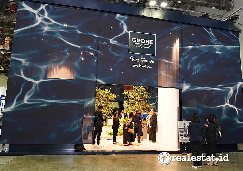 Booth GROHE di World Architecture Festival 2024. (Sumber LIXIL)