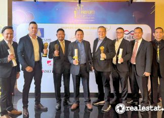 Modernland Realty Penghargaan di Ajang Properti Indonesia Award PIA 2024 realestat.id dok