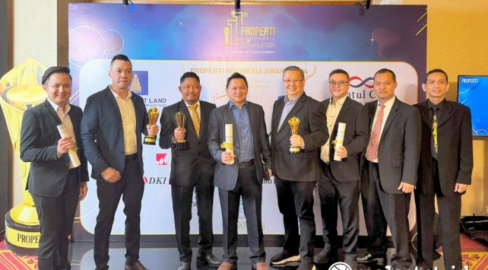 Modernland Realty Penghargaan di Ajang Properti Indonesia Award PIA 2024 realestat.id dok