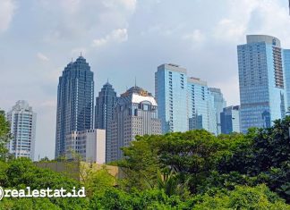 Pasar Gedung Ruang Perkantoran CBD Jakarta Kuartai I II III IV 2024 2025 Realestat.id dok