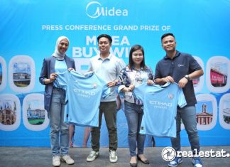 Pemenang Grand Prize Program Midea Buy.Win.Fly 2.0 ke Inggris realestat.id dok