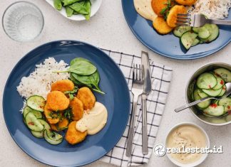 Pilihan menu makanan sehat atau plant based di restoran IKEA-RealEstat.id