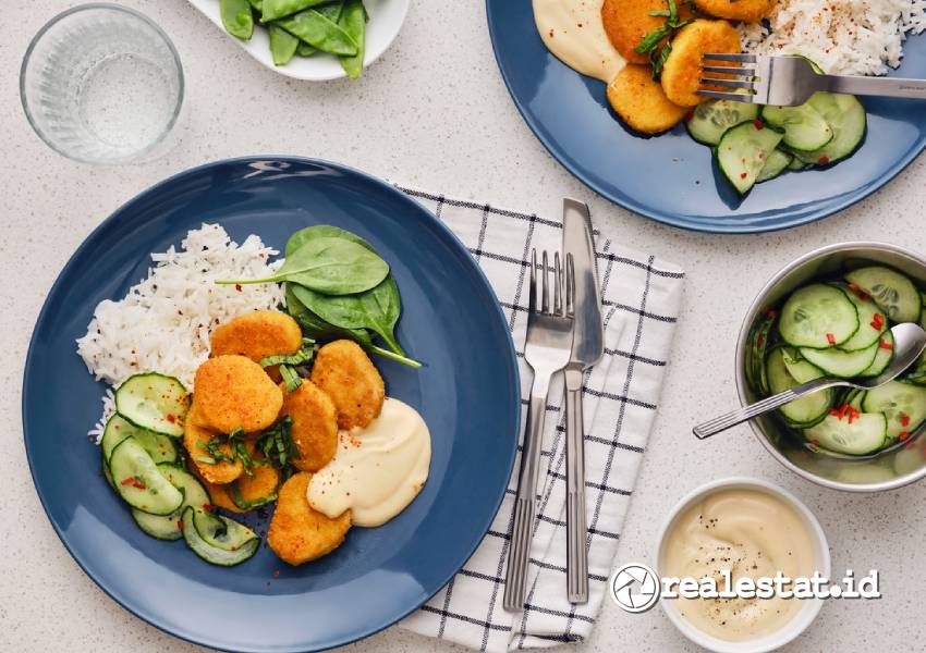 Pilihan menu makanan sehat atau plant based  akan tersedia di seluruh restoran IKEA. (Sumber: IKEA Indonesia)