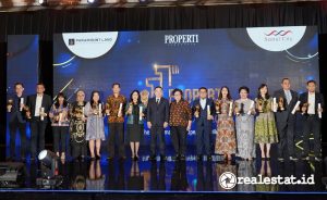 Malam penganugerahan Properti Indonesia Award (PIA) 2024 di Jakarta, Jumat, 29 November 2024. (Foto: Istimewa) 