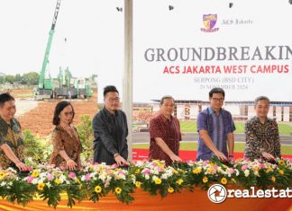 SML Gelar Groundbreaking ACS Jakarta West Campus di BSD City Realestat.id dok