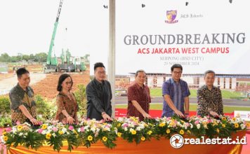 SML Gelar Groundbreaking ACS Jakarta West Campus di BSD City Realestat.id dok